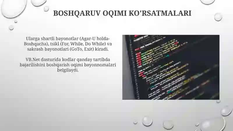 VBNet dasturlash tili 4