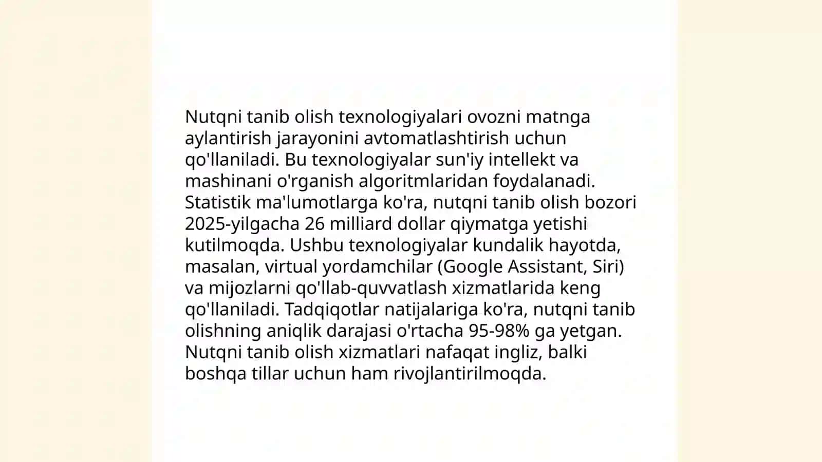 Kompyuter lingvistikasida til va nutq masalalari 4