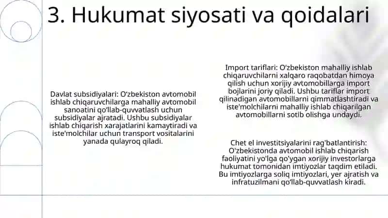 O‘zbekistonda Avtomobilsozlik Sanoatining Istiqboli 4