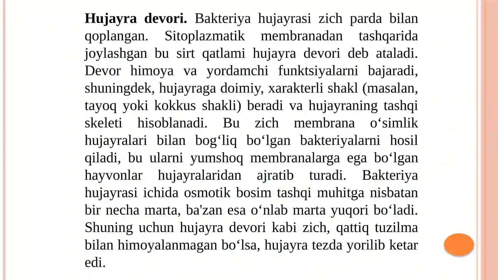 Bakteriya hujayrasining tuzilishi va kimyoviy tarkibi 4