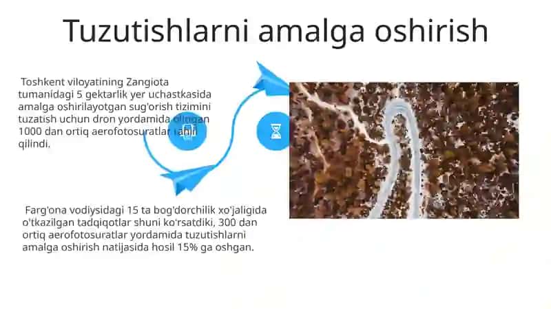 Georeferensiya qilingan 1:5000 masshtabdagi havodan olingan suratlar 4