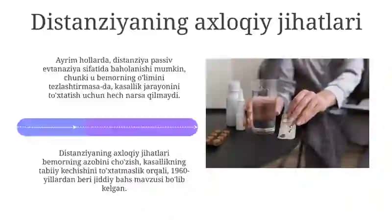 Medikotanaziya distanaziya-evtanaziyaning variantlari 4
