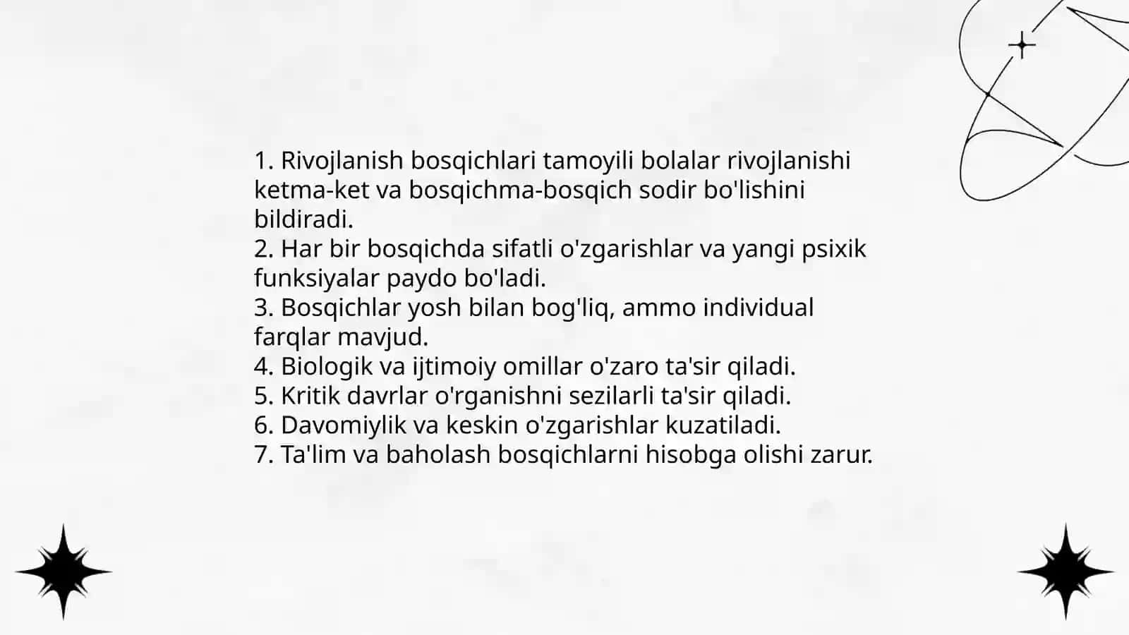 Bolalar psixikasini ŏrganish tamoyillari 4
