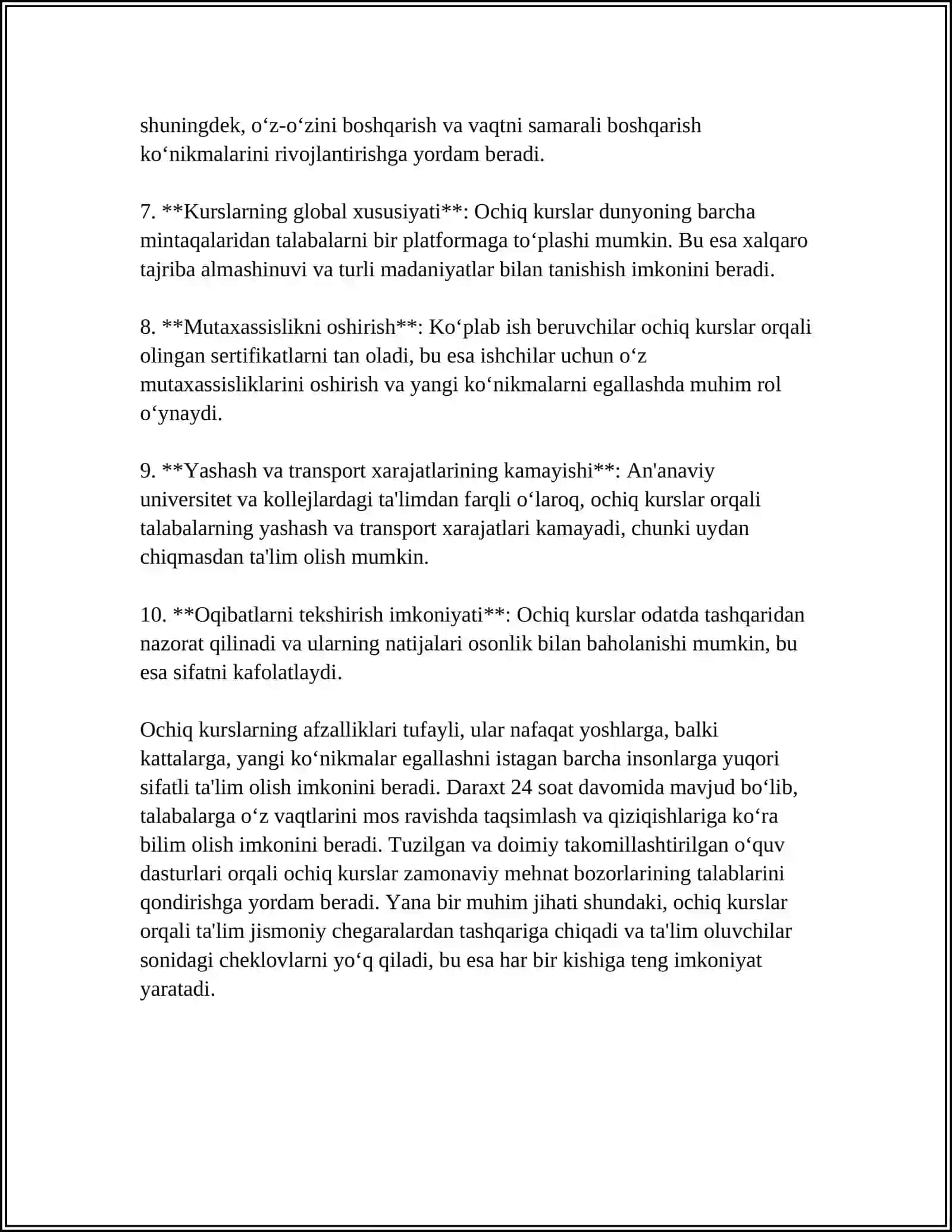 OCHIQ ONLINE KURSLAR YORDAMIDA WEB DASTURLASHNI OʻQITISH METODIKASI 4