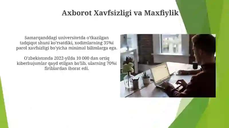 Kompyuter bilan ishlashda texnika xavfsizligi 4