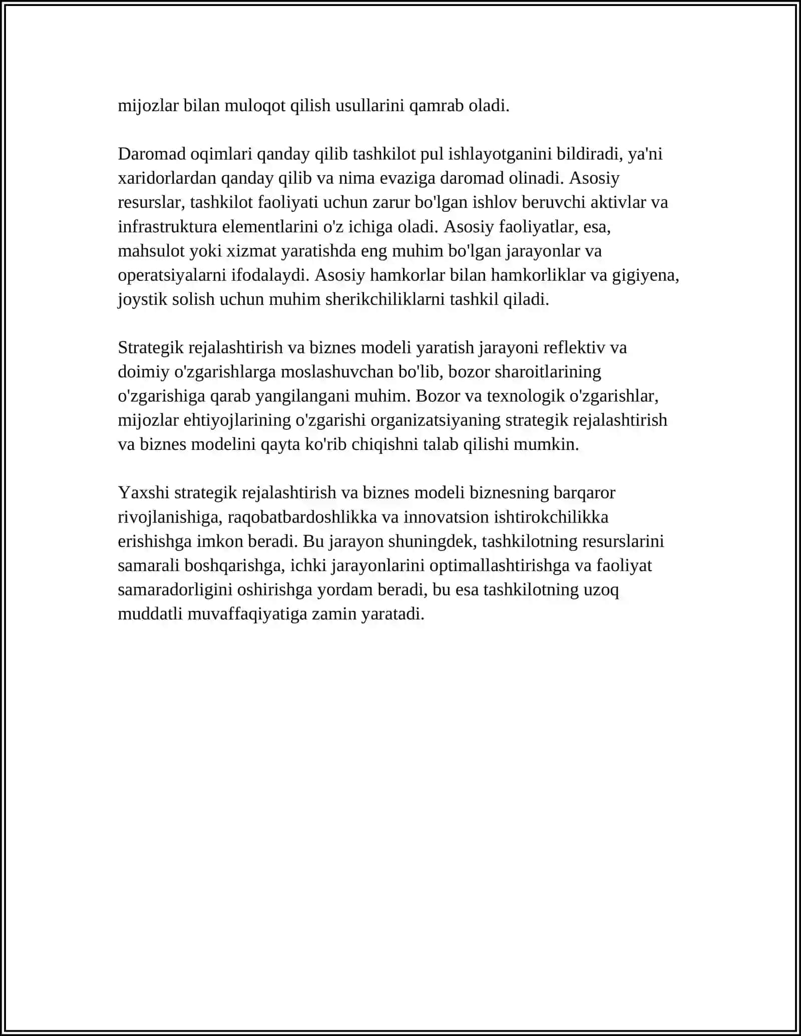 MUVAFFAQIYATLI BIZNESNI BOSHQARISH 4