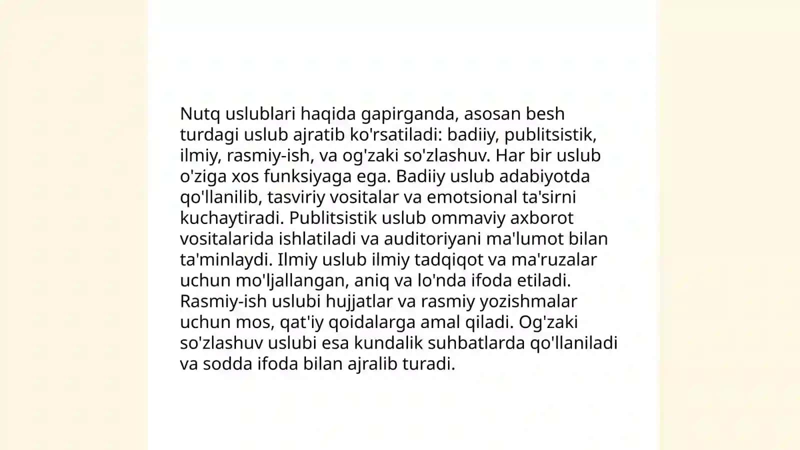 Nutq va muomala 4