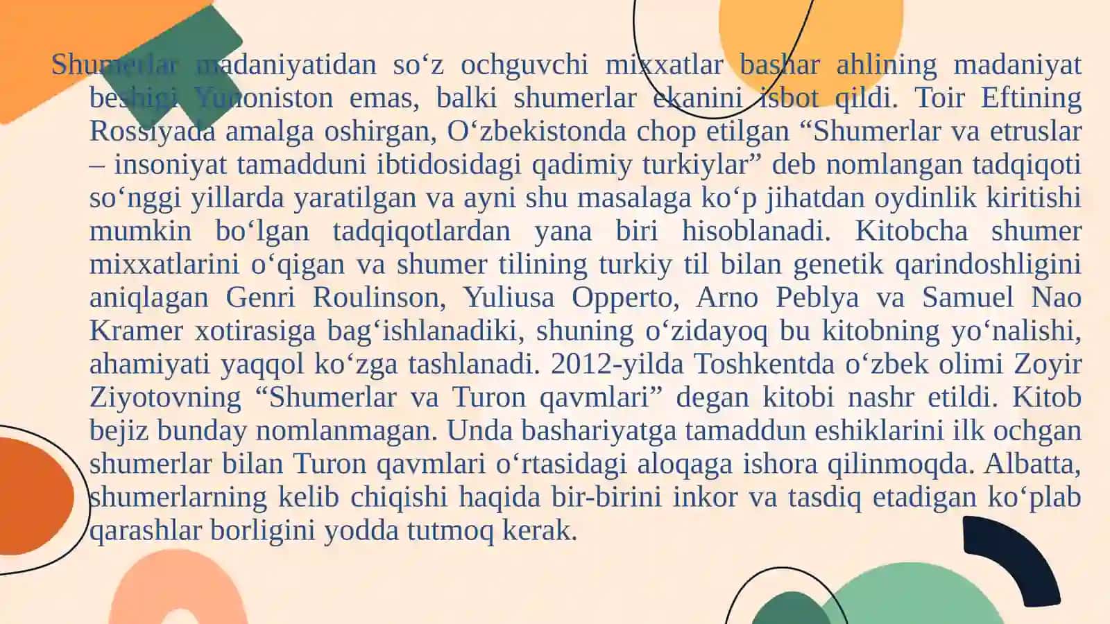 QADIMGI SHARQ VA G`ARB ADABIYOTI. 4
