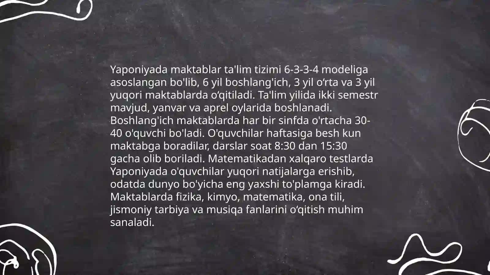 Yaponiyada ta'lim 4