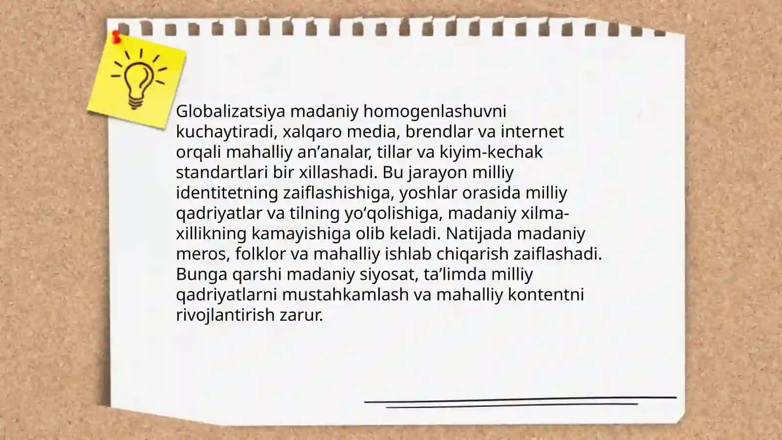 Globalizatsiyaning jamiyatga ta'siri 4