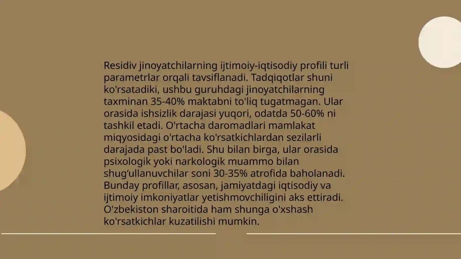 Residiv jinoyatchilikning kriminologik tavsifi va uning oldini olish 4