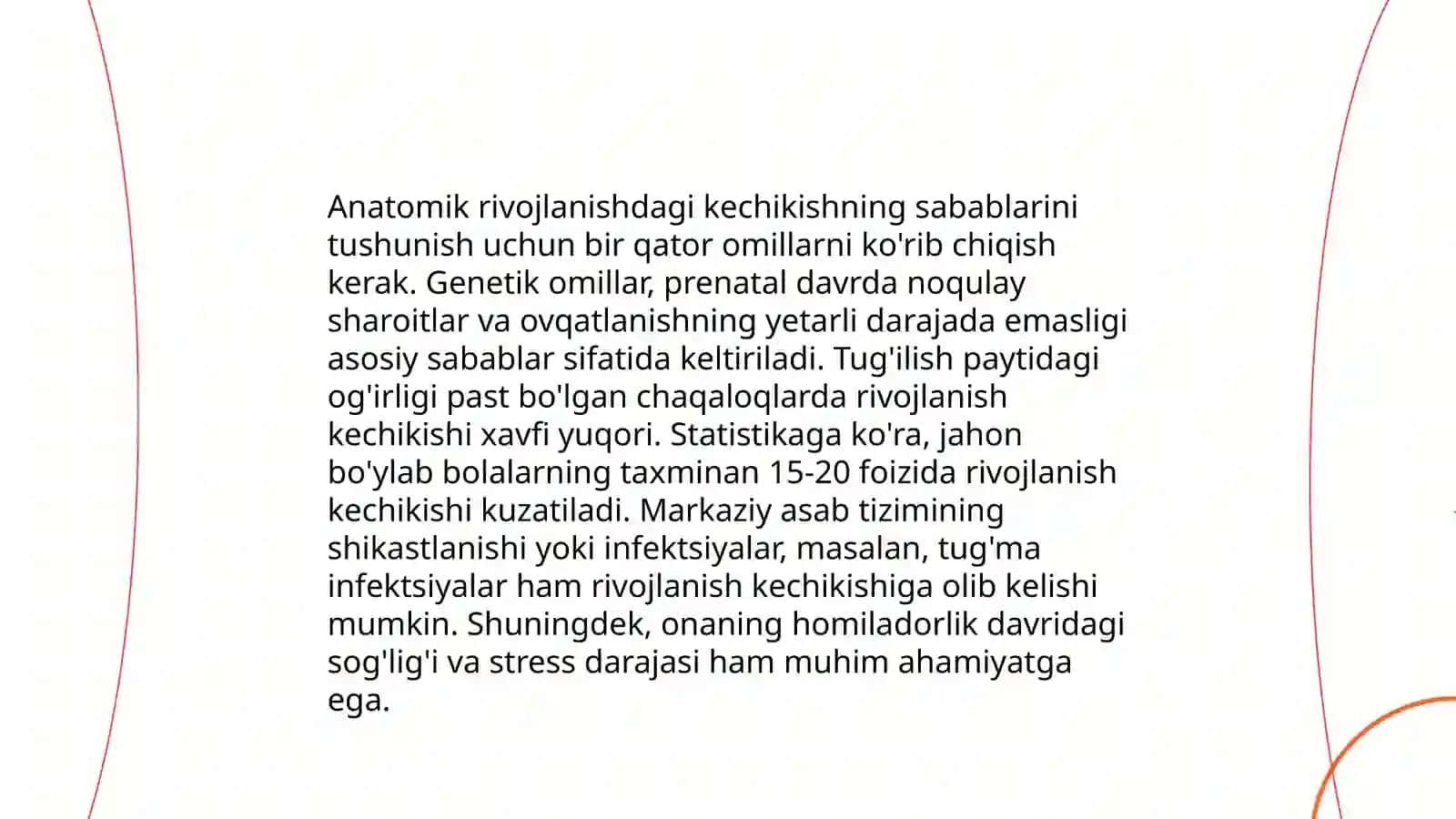 Bolaning rivojlanishini baholash usullari 4