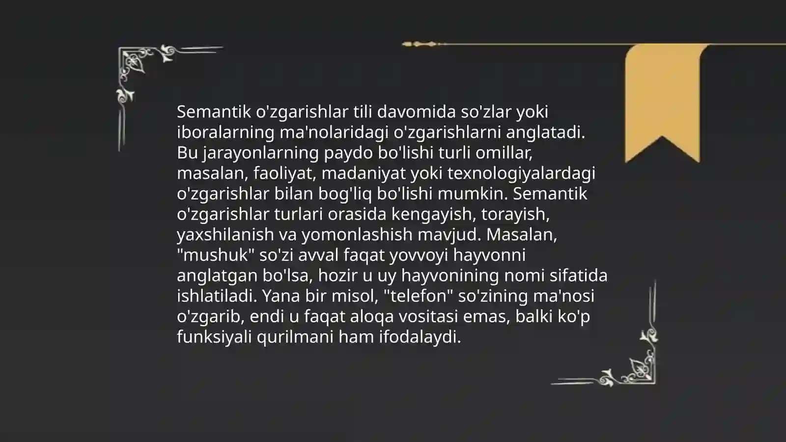 Ma'no ko'chish turlari 4