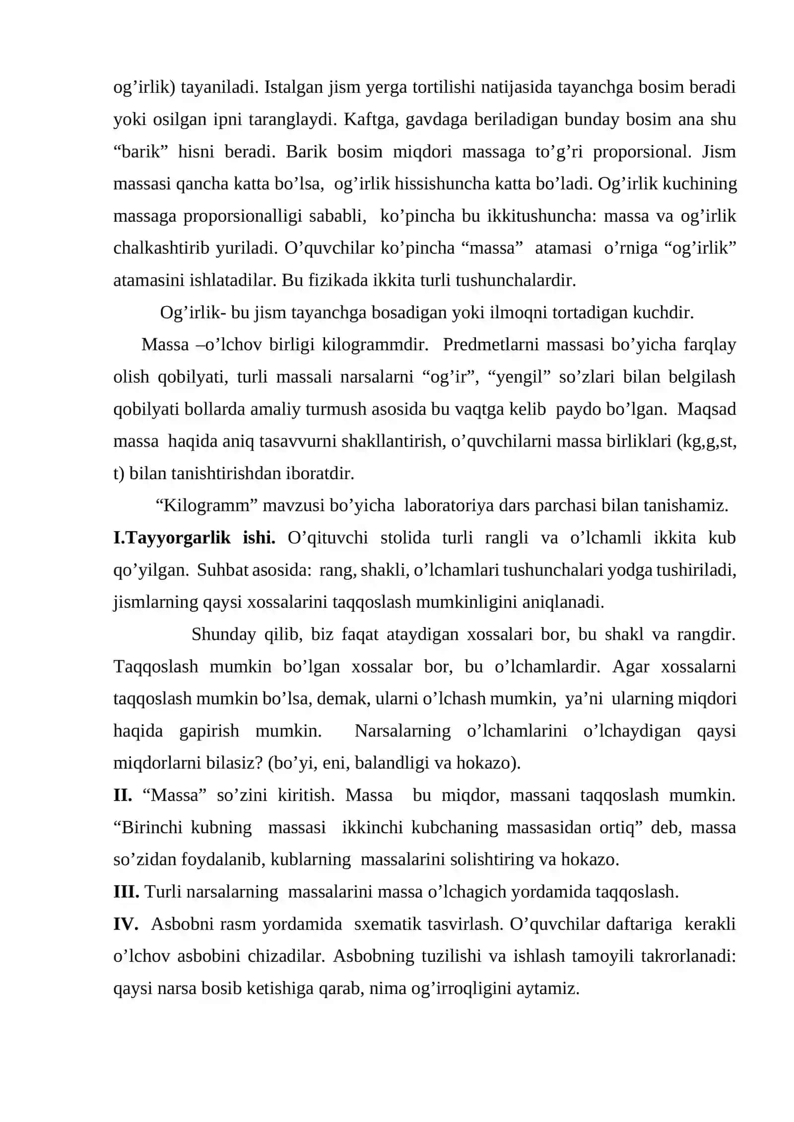 Boshlang’ich sif matematika fanini o’qitishda laboratoriya mashg’ulotlarning o’rni 4