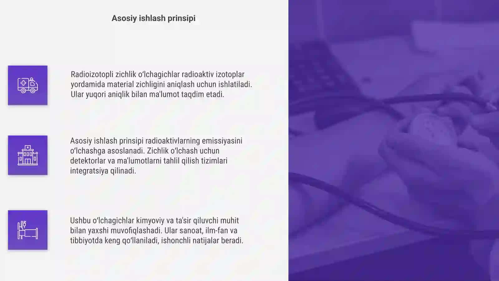 Radioizotopli zichlik oʻlchagichlar haqida 4