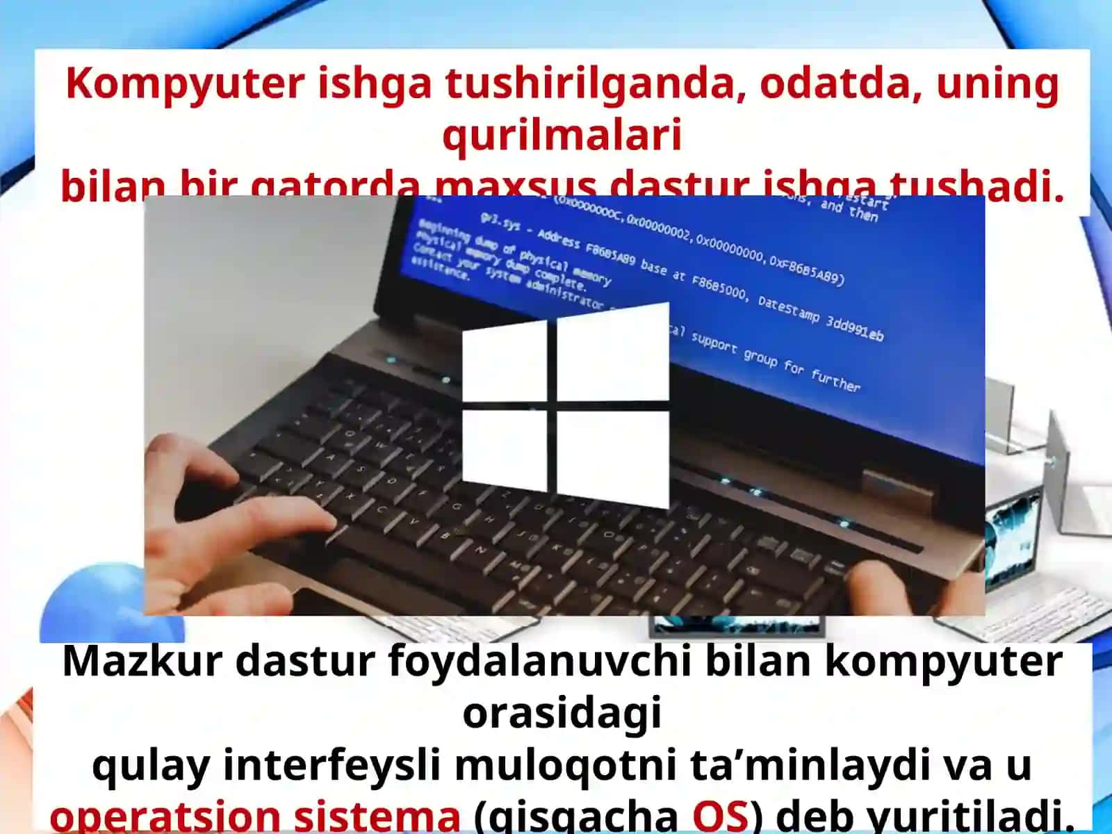 8-sinf Informatika Operatsion sistema tushunchasi 4