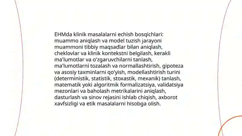 Sonli ma'lumotlarni qayta ishlash texnologiyasi 4