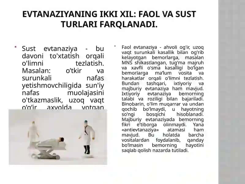 Evtanaziya muammolari 4