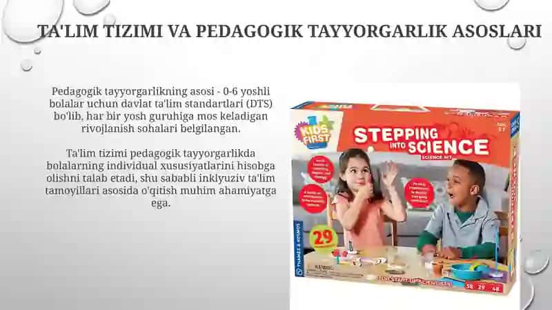 Tabiat bilan tanishtirishda tarbiyachiga qoʻyiladigan talablar va ish metodlari 4
