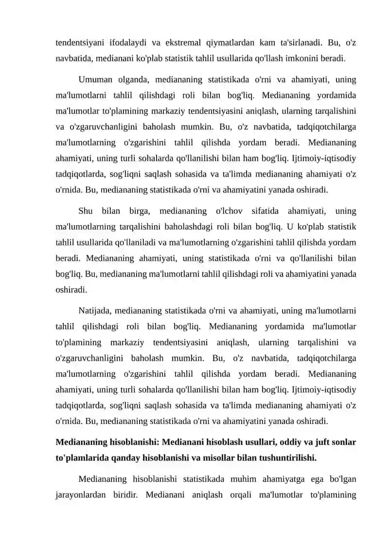 Medianing funksiyalari 4