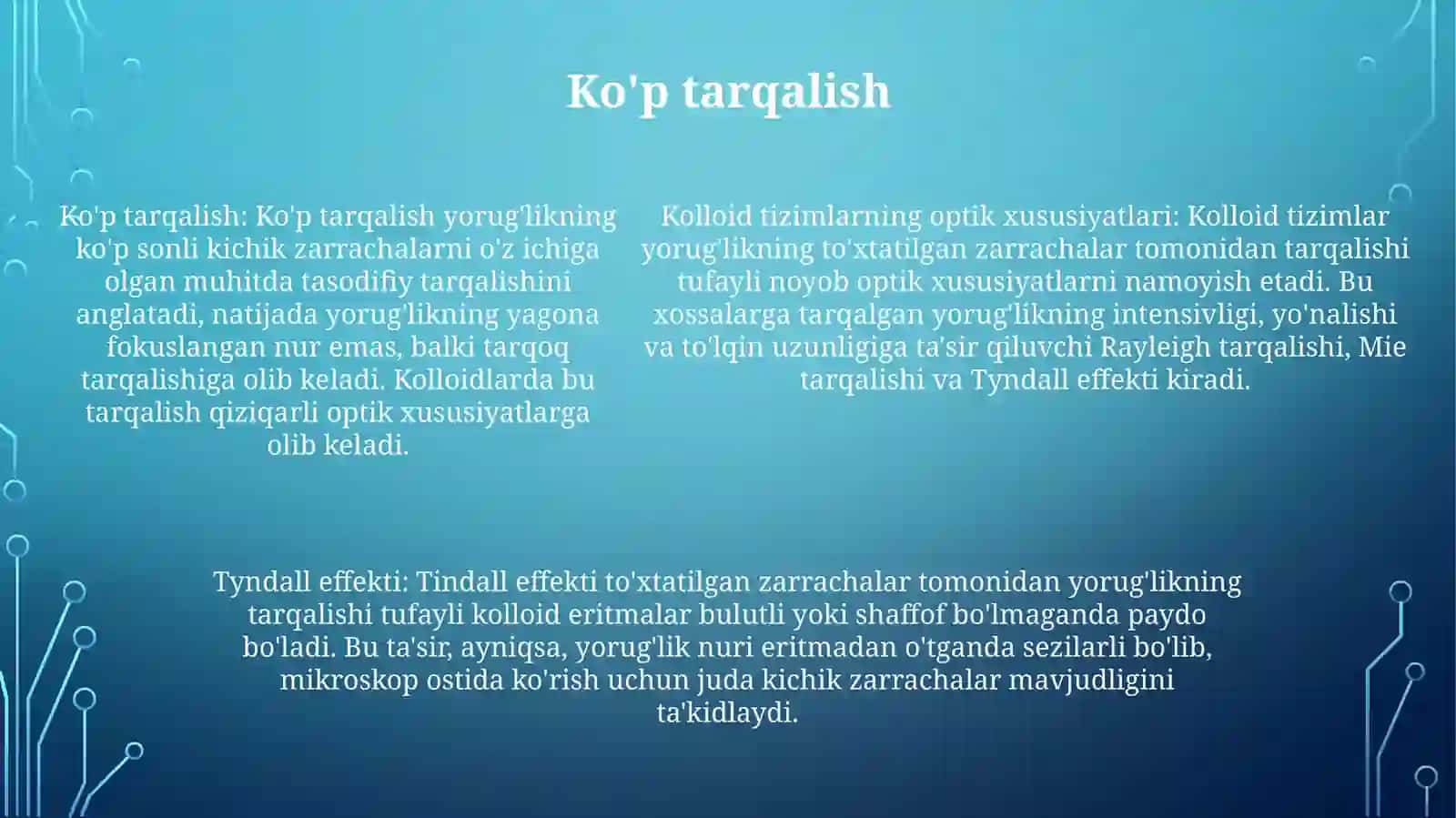 Kalloid Sistemalarning Optik Xossalari 4