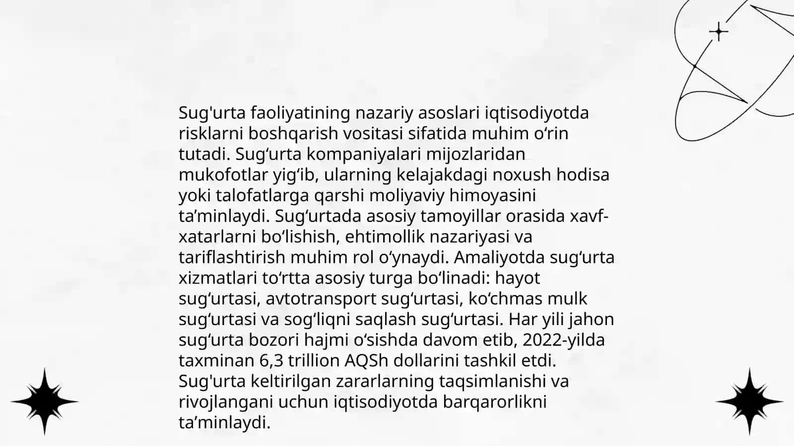 Sug'urta qonunchiligining tarixiy rivojlanishi 4
