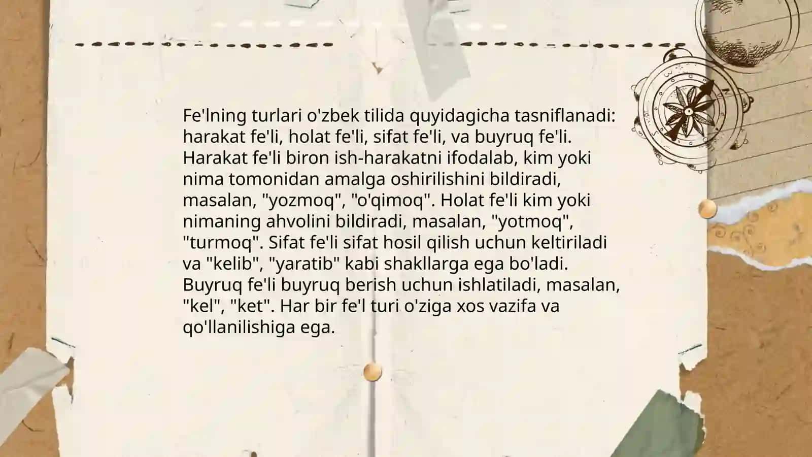 Fe'l va uning turlari 4