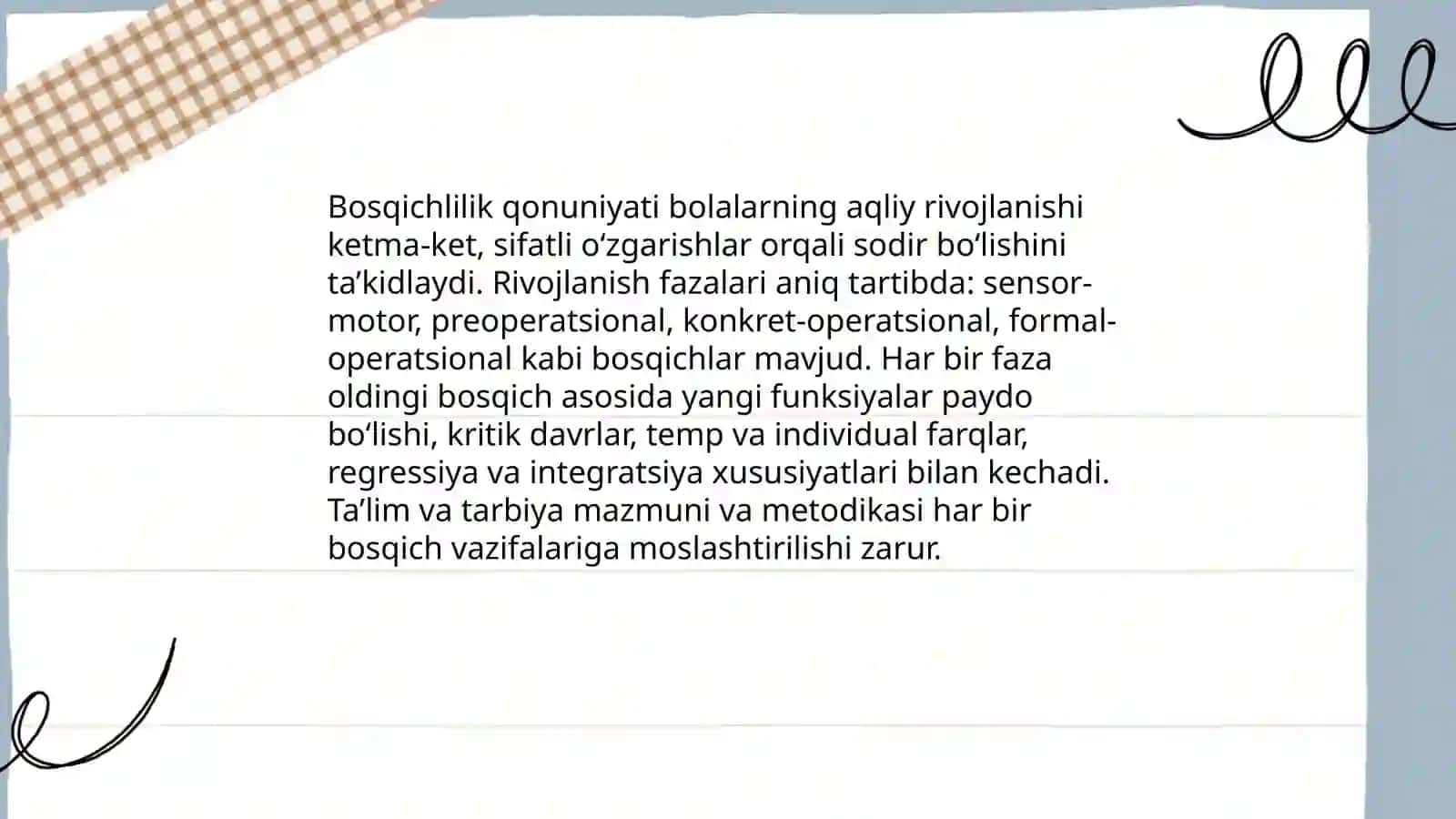 Bolalarda aqliy rivojlanishning asosiy qonuniyatlari 4