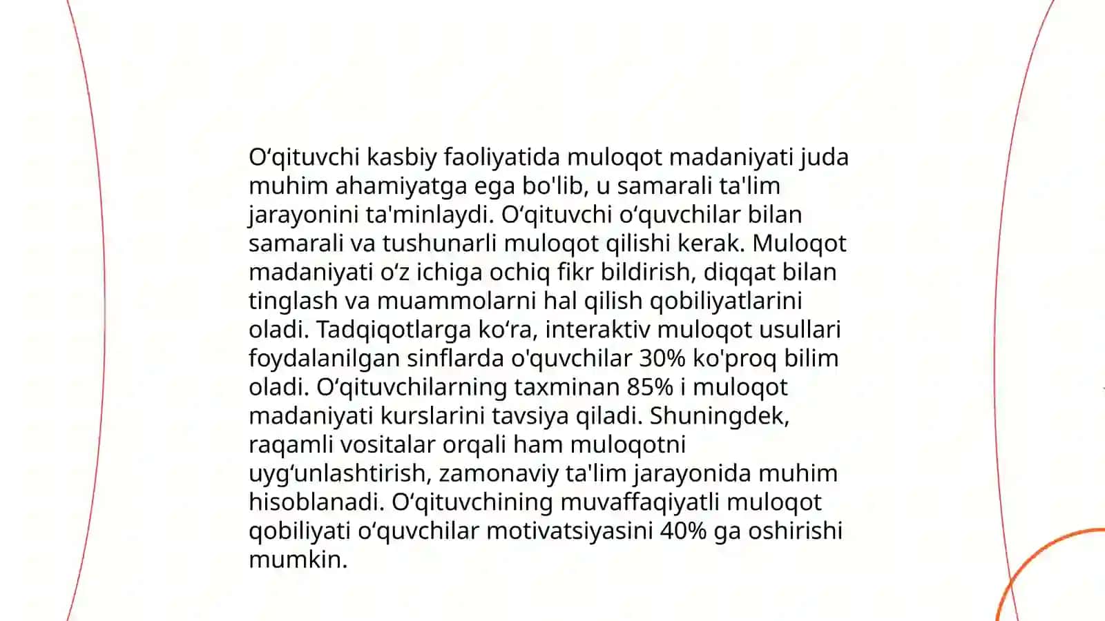 Kommunikativ qobiliyatining oʻrni 4