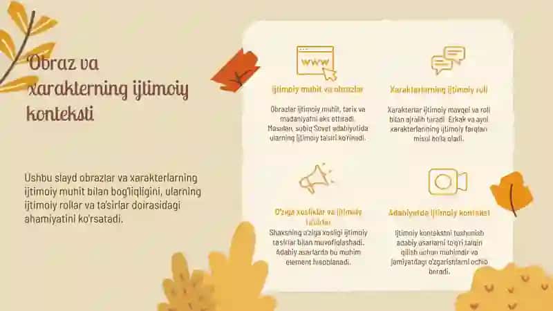Obraz xarakter tip umumiylik va o'ziga xosliklar 4