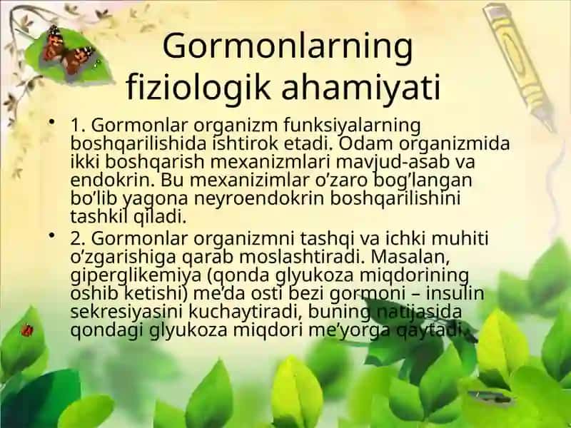 Ichki sekretsiya bezlariGipotalamo-gipofiztizimiQalqonsimonbez vaQalqonsimonoldi bezlari Fiziologiyasi 4