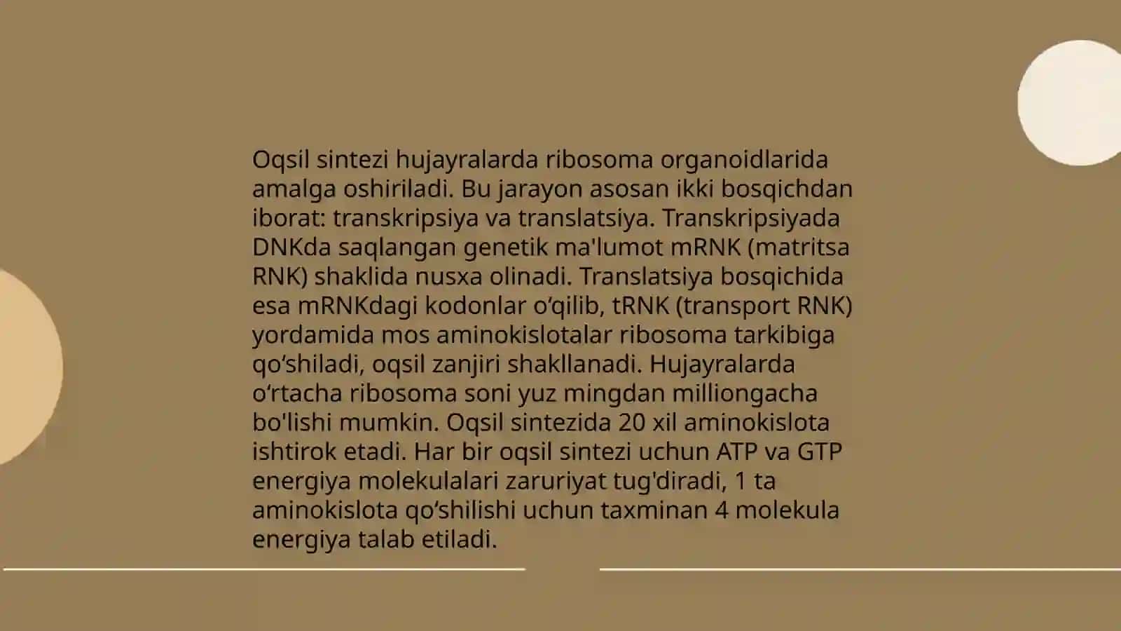 Oqsillar Almashinuvi 4