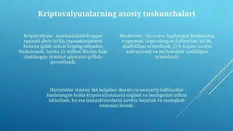 Kiriptovalyutalar va blokcheyn texnologiyalarining iqtisodiyotga ta'siri 4