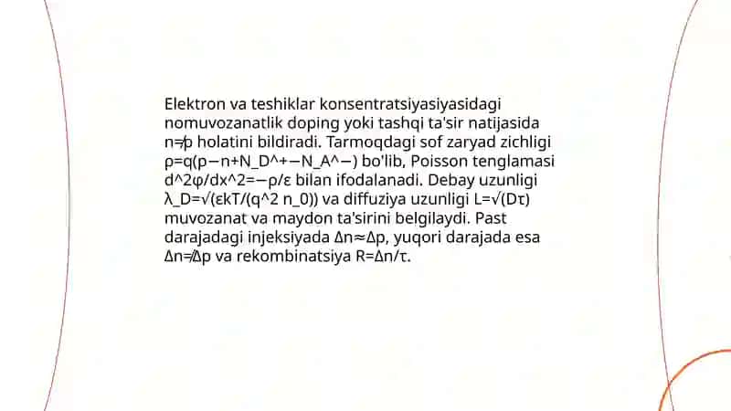 Nomuvozanat zaryad tashuvchilar 4