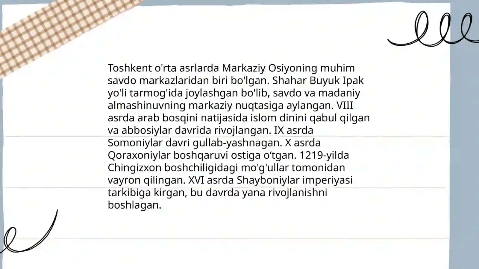 Toshkent tarixi 4