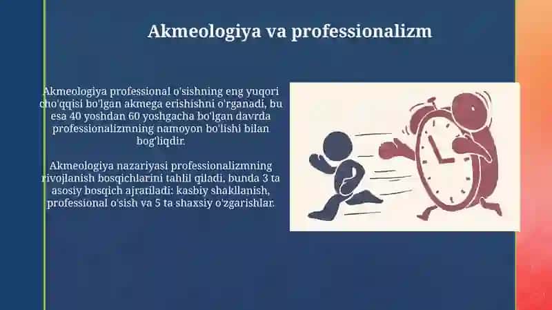 Professionalizm: Ta'rif, Mohiyat va Akmeologik Aspektlar 4