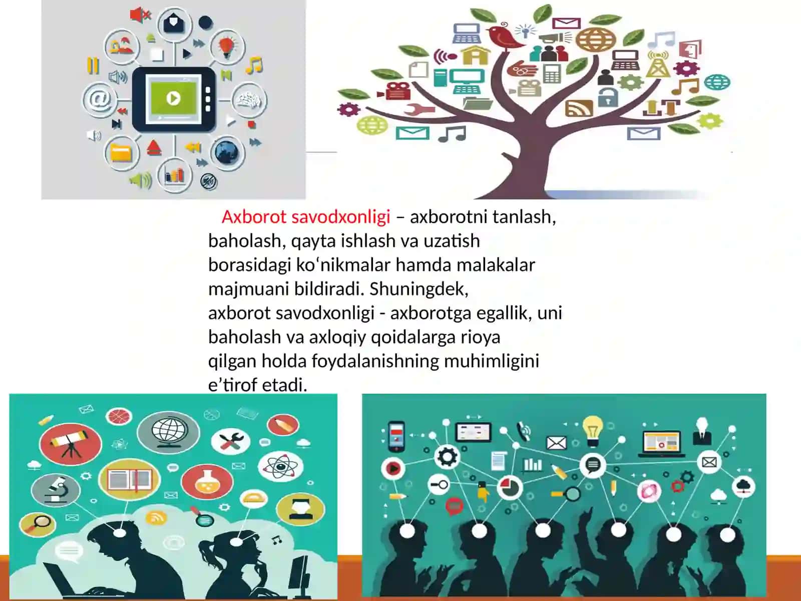 Mediava axborot savodxonligi tushunchasi va uning ahamiyati 4