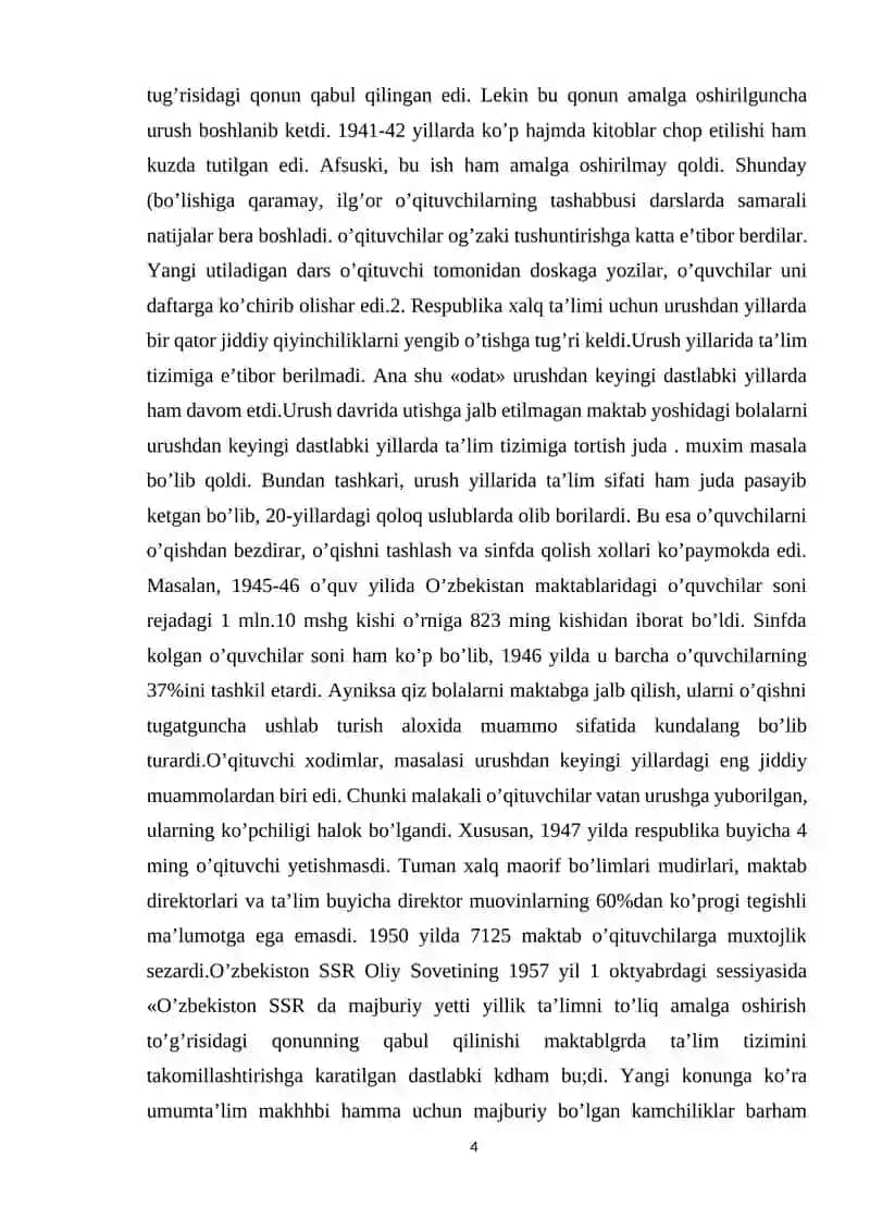 1946-1990-yillarda O’zbekistonda ta’lim va pedagogik fikrlar 4
