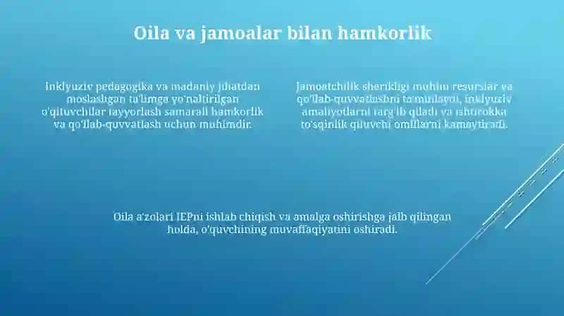 Inklyuziv ta'limni Italiya davlatida nazariy va amaliy jihatdan qòllab quvvatlanishi 4