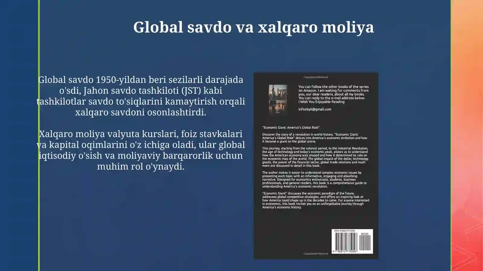 Jahon xojaligi va uning evolyutsiyasi 4
