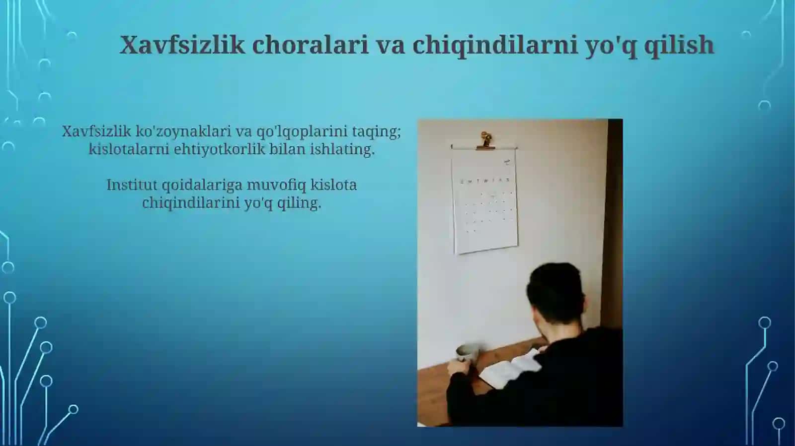 Amaliymashgʻulot-1Uglerodturtoksidiolishvauningxossalaribilantanishish 4