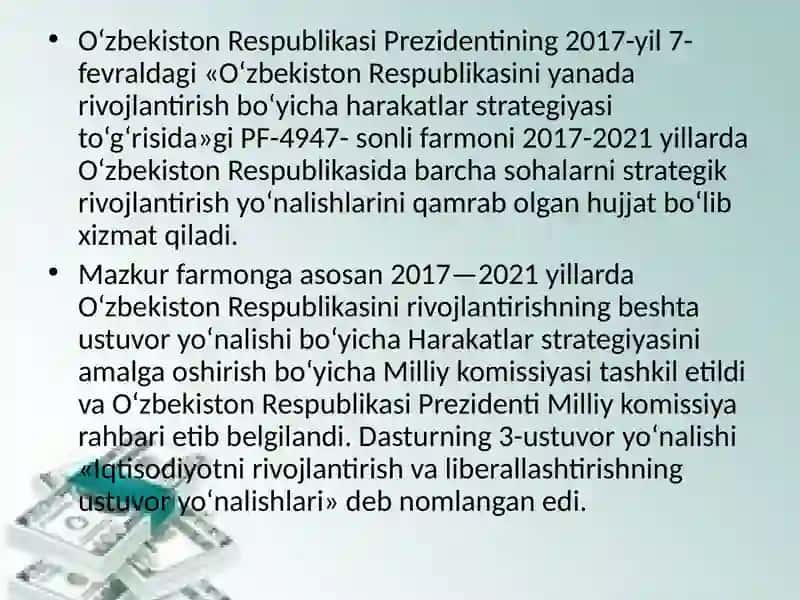 TARAQQIYOT VA “YASHIL” IQTISODIYOT 4