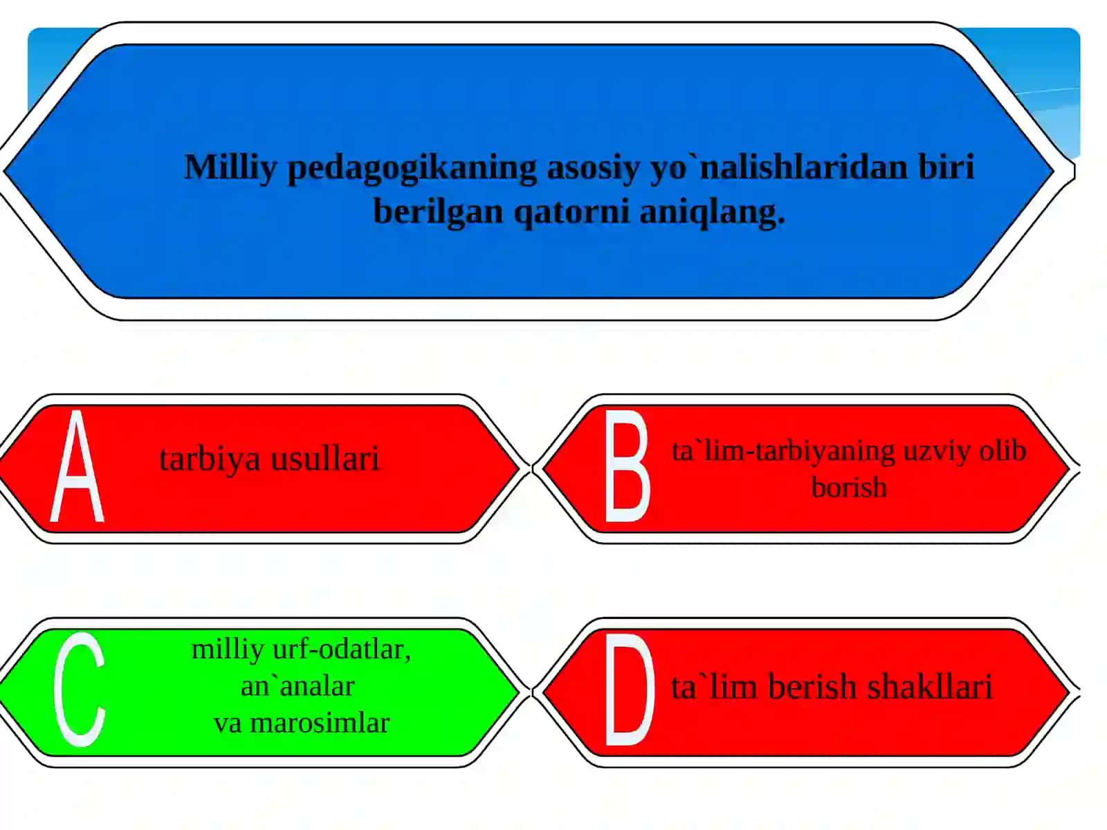 Pedagogikaning milliy asosi nima? 4