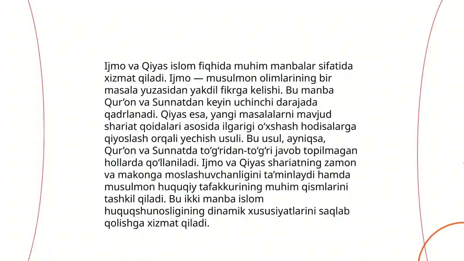 Islom dini manbalari, aqidaviy maktablari va ularning hozirgi davrdagi ahamiyati 4