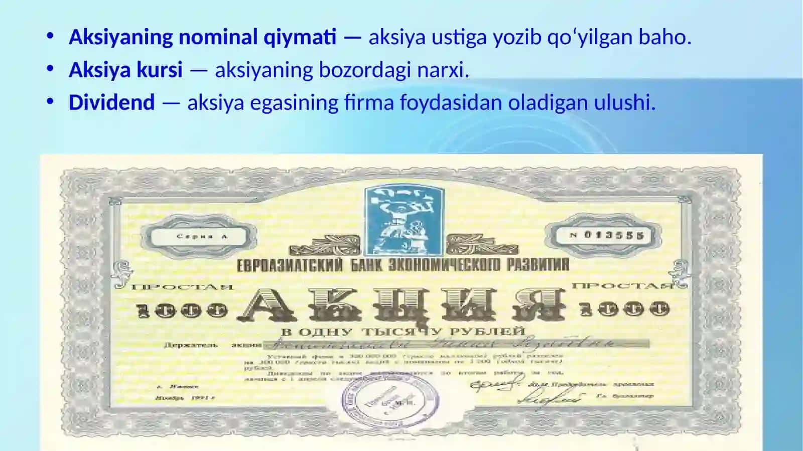 Aksiyadorlik jamiyati 4