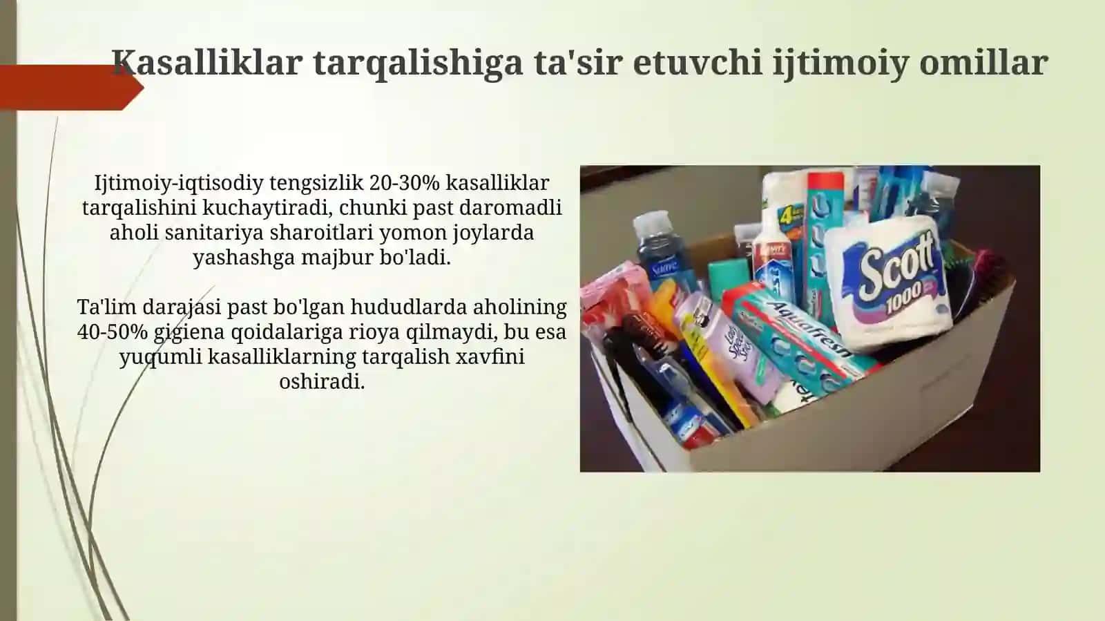 Kasalliklarning ijtimoiy-gigienik jihatlari 4