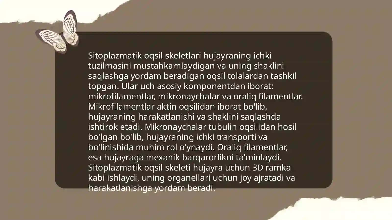 Yadro va sitoskelet 4