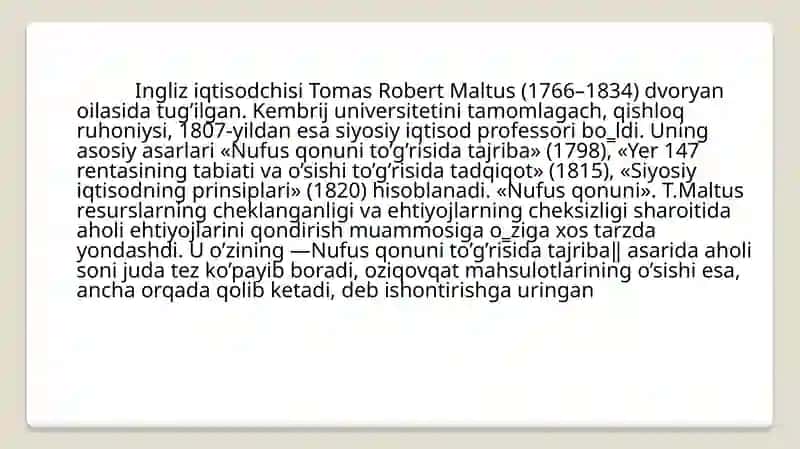 KLASSIK IQTISODIY MAKTABGA MUQOBIL G’OYALARNING MOHIYATI 4