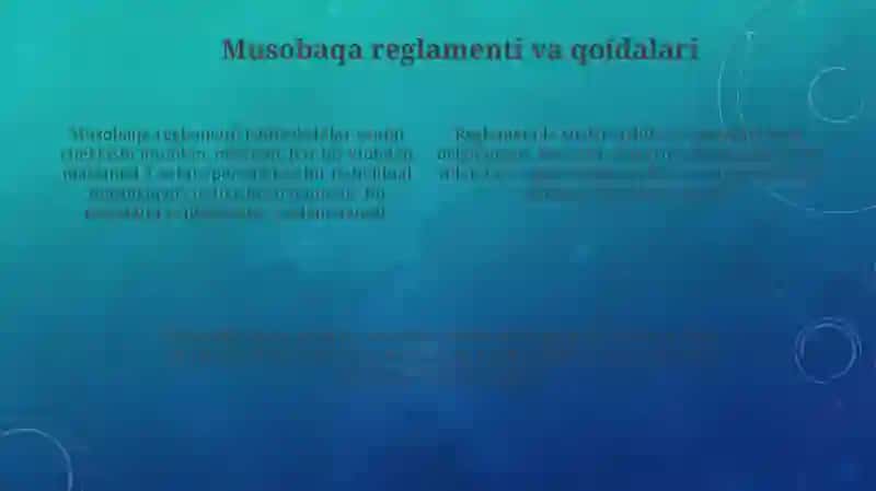 Tanlangan sport turida rejalashtirish va hakamlik faoliyati 4
