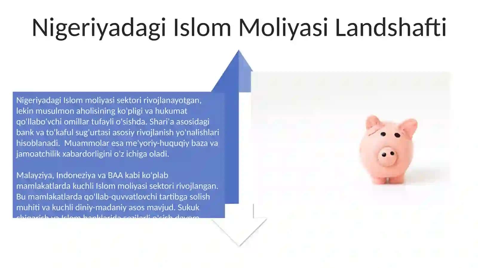 Islom moliyasining turli davlatlarda rivojlanishi 4